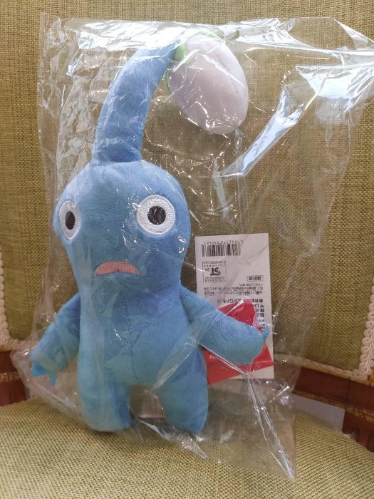一元起標 陳董嚴選 Pikmin 藍色皮克敏 尺寸 27CM