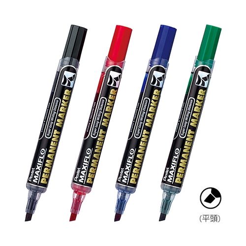 Pentel 飛龍牌 NLF60 MAXIFLO 後壓式油性筆平頭