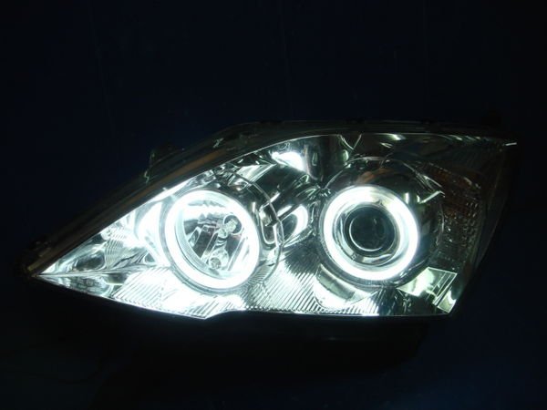 小亞車燈╠ 全新 手工 代改 crv 07 08 09 10年 crv3代 四光圈 大燈 只要2200(不含大燈組)