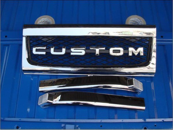 {阿勳精品}~ 三菱 堅達 CANTER 96-06 全電鍍 改裝 水箱護罩 水箱罩