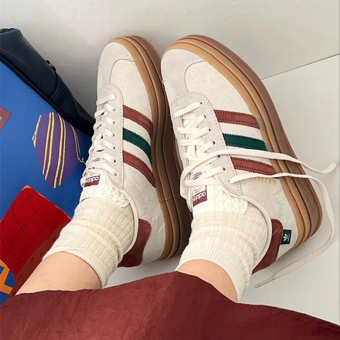 adidas gazelle silver green womens WMNS) adidas Gazelle Bold 'Green Tan' IH7495  SneakerSouqq