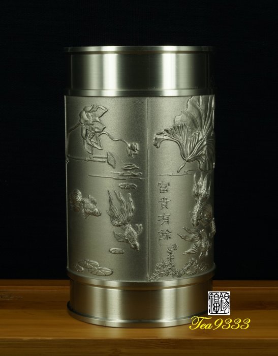 錫製　茶托　錫 ５枚　在銘　文甫 錫罐錫製品錫器茶倉馬來西亞錫罐茶葉罐富貴有餘b禮品詢問| Yahoo拍賣