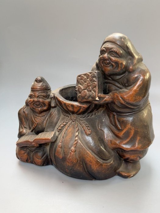 七福神 香炉 香炉（獅子蓋） 本金七福神 [ 中田錦峰 ]