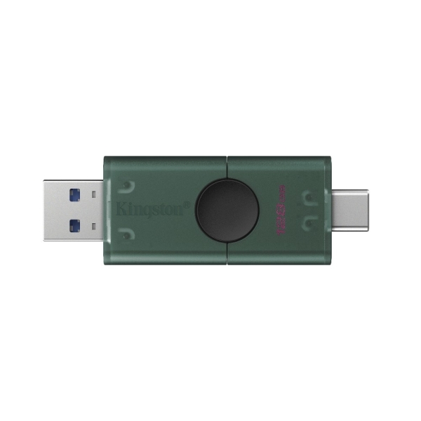 金士頓 Kingston DTDEG2 128G DataTraveler DUO USB-A/C 雙接頭 隨身碟 雙向滑蓋設計