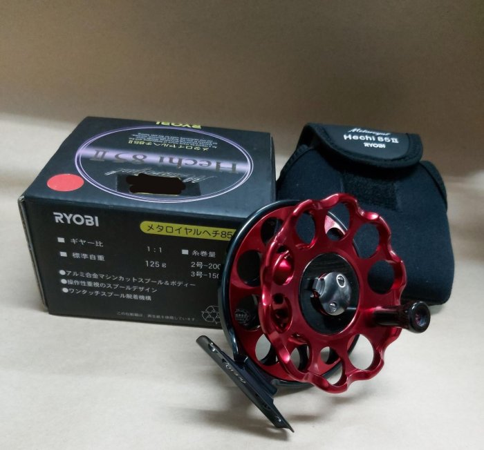 欣の店】RYOBI Hechi 85 II 前打輪限定色紅黑| Yahoo拍賣