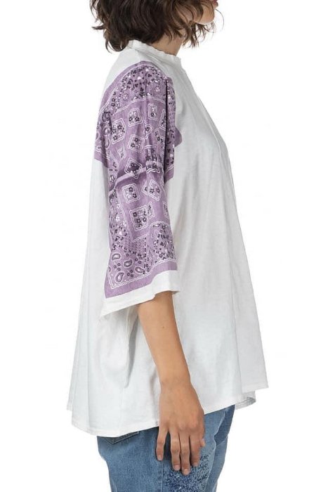 山東:Kapital Bandana T-Shirt 變形蟲圖騰設計隨時斷貨五分袖