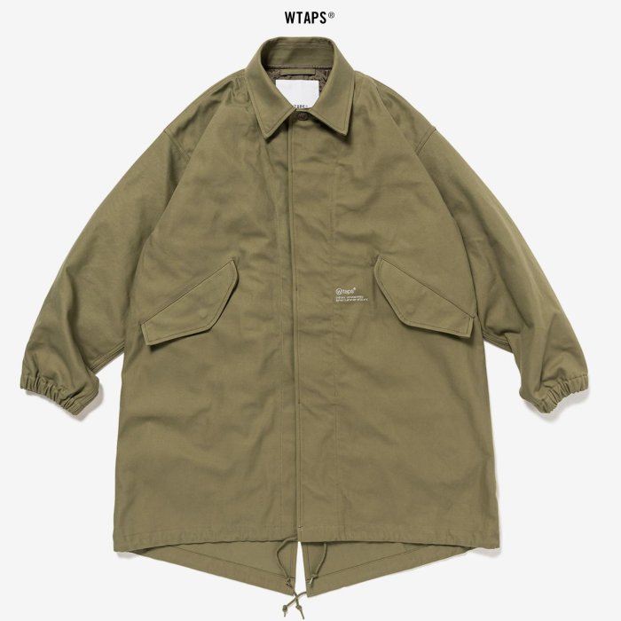WTAPS 242WVDT-JKM03 SMOCK / COAT / COTTON. SERGE。太陽選物社