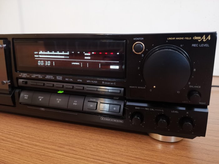 稀有松下Panasonic直驅DD三磁頭卡式錄音座日本製造RS-BX808(成交送十片