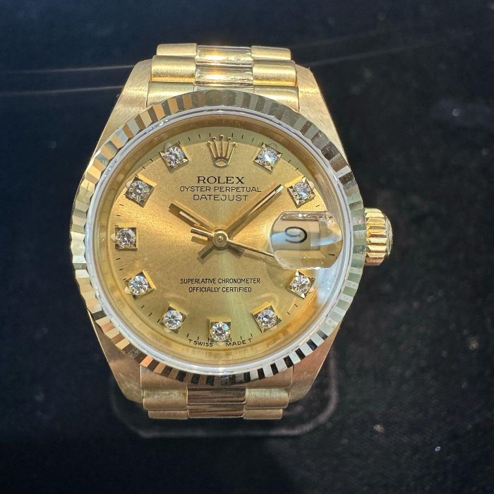 Rolex勞力士69178 鑽時標 黃18K金原廠原裝 [正泰精品當舖] 另有 69173 68273 68278 18233 18013 16233