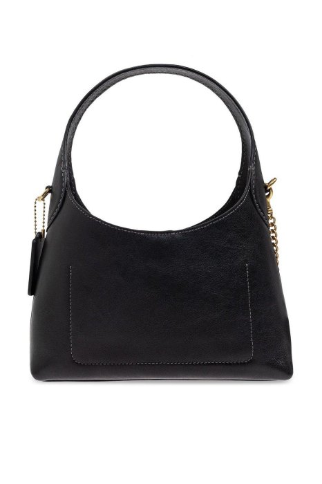 【Coach】專櫃經典款 BROOKLYN 23系列防刮皮革側背/單肩包