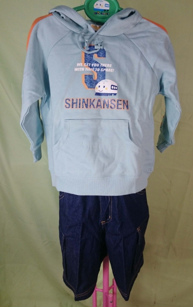 【震撼精品百貨】Shin Kan Sen 新幹線~連帽衣褲