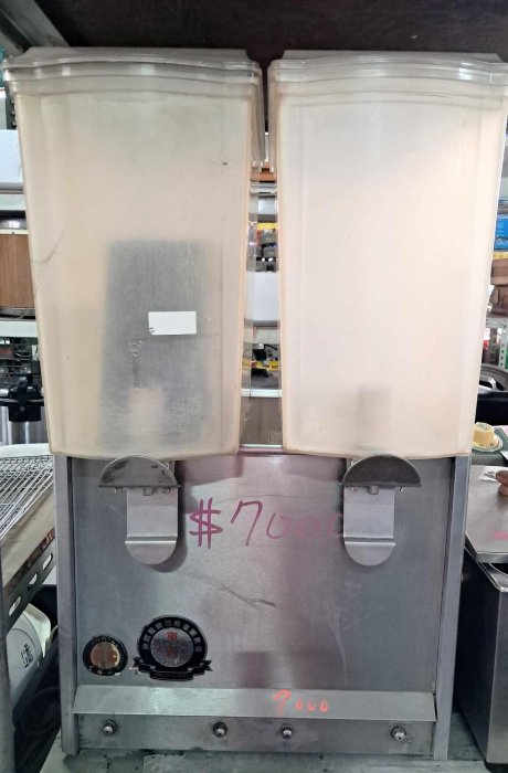 【東園餐飲設備】二手 雙槽 雙口 飲料機 飲料 果汁 茶 製冷 餐廳