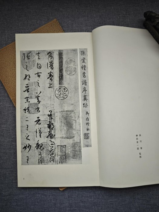 嚴選二玄社書跡名品叢刊之唐孫過庭書譜，平裝73頁，內頁保存完好書譜