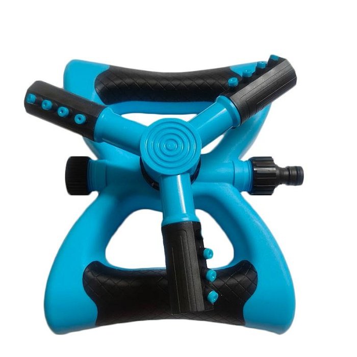 【珍愛頌】N731 座式 大三叉灑水器 自動灑水器 三叉式 旋轉噴頭 360度旋轉 園藝灌溉 屋頂降溫 驅鳥 草皮澆水