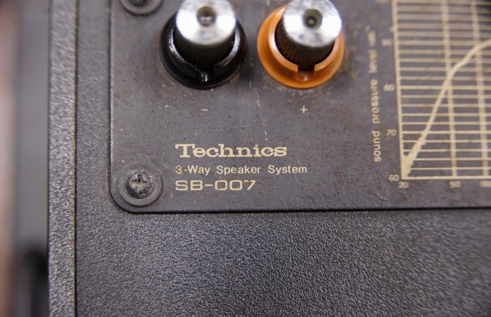 一元音響] 全球限量夢幻經典名器日本製Technics SB-007 三音路大書架