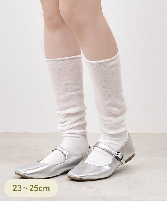 ＊日式雜貨館＊日本限定 岡本襪子 okamoto 保暖襪 日本靴下 小腿襪 長襪 岡本暖桌襪 冬襪 23-25cm日本襪子