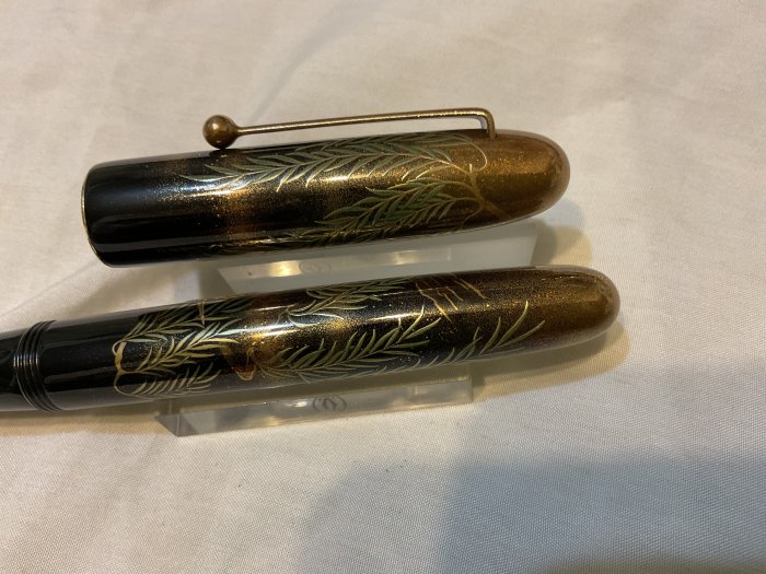 交流名筆)日本NAMIKI YUKARI ROYALE 白鷺高級蒔繪款鋼筆(非萬寶龍派克