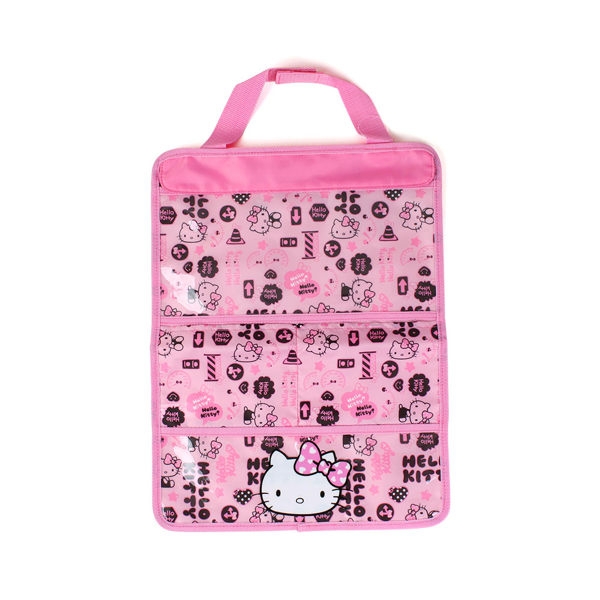 【震撼精品百貨】Hello Kitty 凱蒂貓~HELLO KITTY輕量防潑水車用置物掛袋(交通安全)