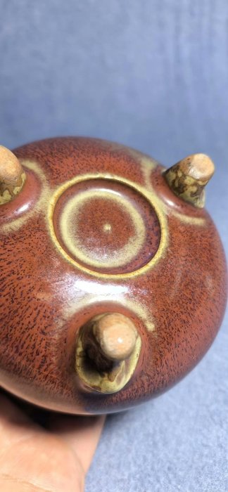 鈞瓷三足爐紅釉香爐宋代全品| Yahoo拍賣
