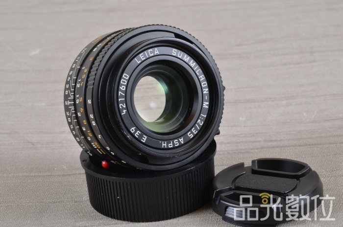 ■美品■Leica SUMMICRON-M 35mm F2 ASPH. E39 Summicron-M 35mm / f2 ASPH silver anodized (E39) Portugal