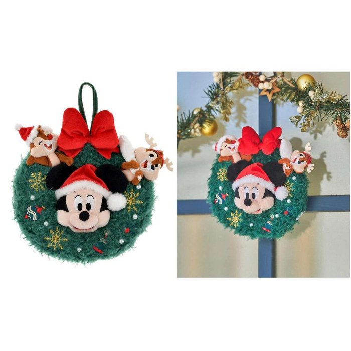 *日式雜貨館*日本迪士尼限定 2025聖誕節限定品 聖誕日曆 倒數聖誕日曆禮盒 聖誕掛簾 聖誕米奇玩偶 米奇聖誕樹造型盒