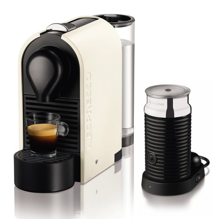 日本代購] Nespresso U 雀巢膠囊咖啡機C50CW-A3B 附奶泡機
