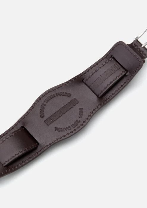 新品NEIGHBORHOOD LEATHER EMB WATCH NAVY 新品NEIGHBORHOOD LEATHER EMB WATCH NAVY メンズ