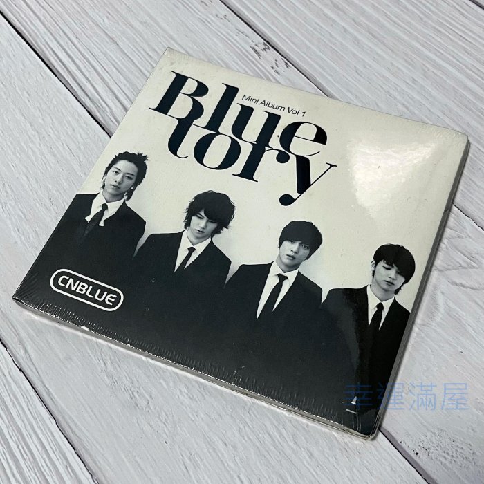 全新未拆封CNBLUE韓版專輯Bluetory 出道迷你專輯CD+DVD 韓國樂團