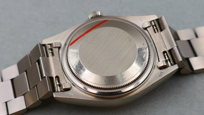 【美好時光】極優藏品罕見型號勞力士ROLEX 18039白K款Daydate盒單全十鑽面（ 18238 18239 118239參考）