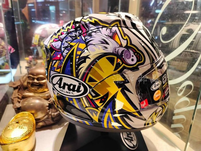 瀧澤部品日本ARAI RX-7X 全罩安全帽Nakasuga 4 中須賀克行RX7X 頂級