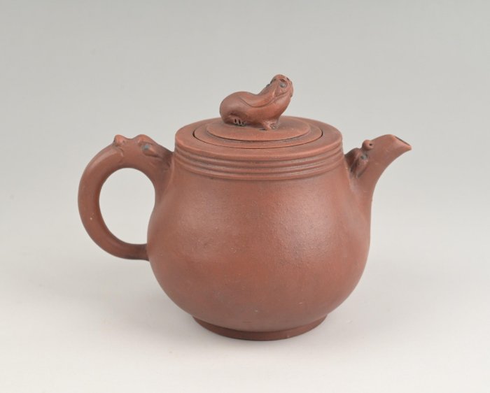 有祥造　飾壺、茶壺 玖隆蕭松和挖寶網XC》託拍范紅華朱泥紫砂壺茶壺(02104X) | Yahoo拍賣