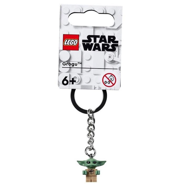 正版 LEGO 樂高鑰匙圈 Star Wars 星際大戰 迷你尤達寶寶 人偶鑰匙圈 鎖圈 吊飾 COCOS FG280
