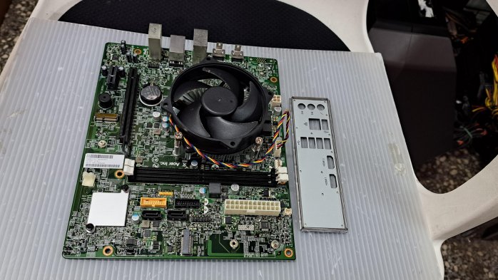 電腦雜貨店→宏碁ACER Aspire GX-781主機板 H110/DDR4/M2/六七代/1151 二手 $1300
