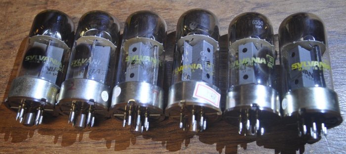 美國SYLVANIA 6550 (KT88) 老管..售3900元/單支(EL34.6L6.GE