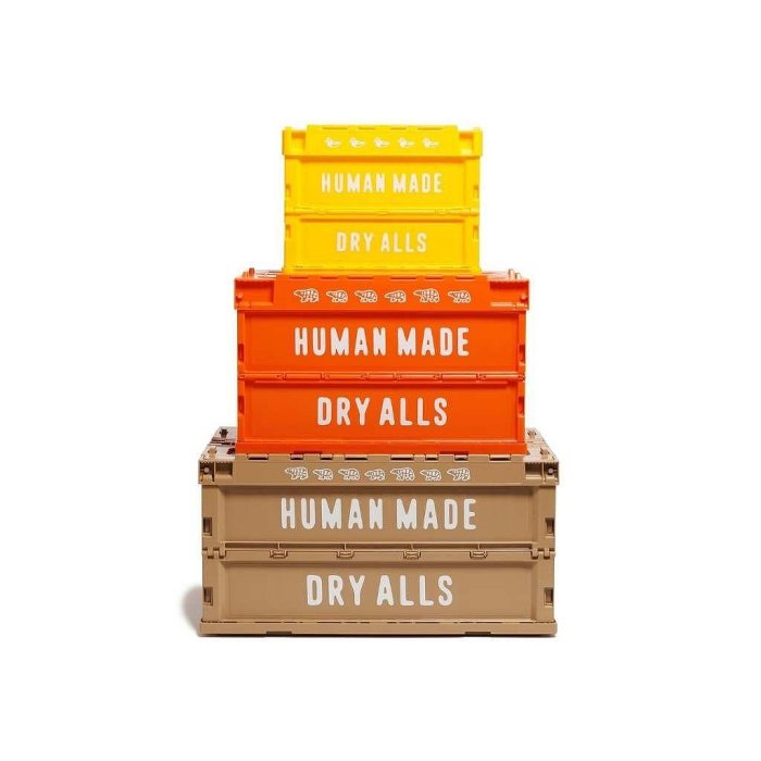 日貨代購CITY】2024AW HUMAN MADE CONTAINER 50L 整理箱折疊箱收納盒