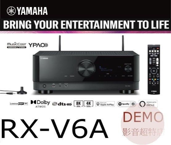 ㊑DEMO影音超特店㍿日本 YAMAHA RX V6A  7.2ch AV環繞擴大機