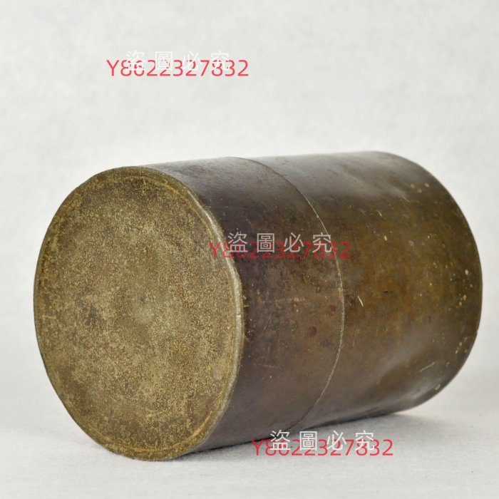 清中期錫罐錫茶罐911克茶入茶心壺字：沈存周王東文朱石梅天下美古玩