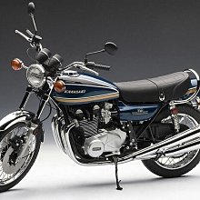 日版－全新未拆1/6 AUTOart Signature KAWASAKI 750RS(Z2) 藍金條紋