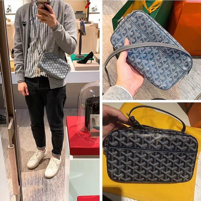 GOYARD Cap Vert 基本色 斜背相機包 巴黎