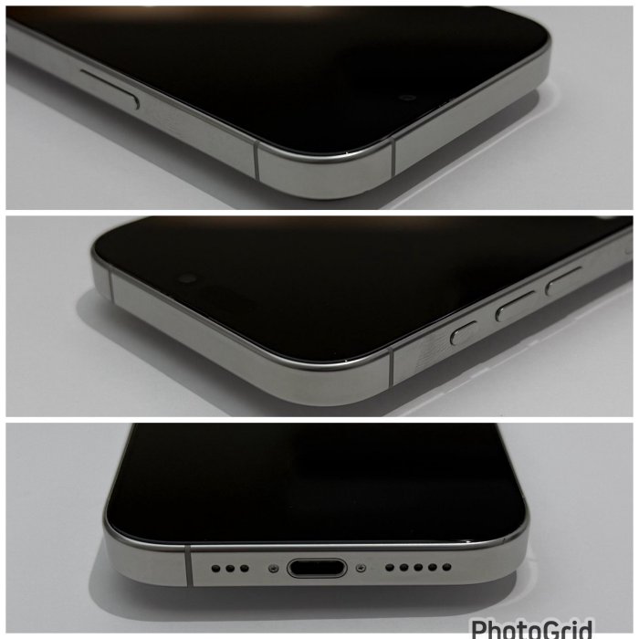 iPhone 16 Pro 128G 二手機 白鈦色 刷卡分期【米米瑞隆】高雄實體 可出租 C2520 中古機