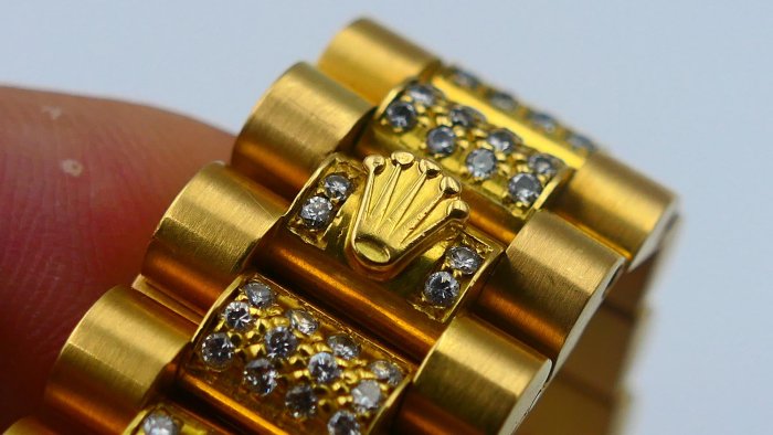 【美好時光】ROLEX 18038 18048 18238 18348 18388用原裝總統帶(後加三排鑽)直挺不虛 金價賣!