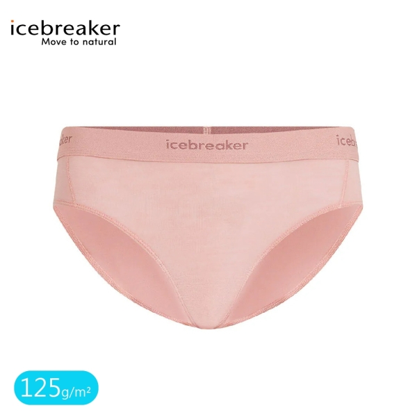 【Icebreaker 女 Cool-Lite Sprite 內褲-125《淡裸粉》】0A5725/三角褲/底褲/內搭褲/排汗褲
