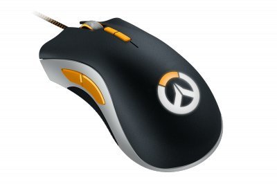 【丹】暴雪商城_OVERWATCH RAZER DEATHADDER ELITE 鬥陣特攻 雷蛇 聯名 滑鼠