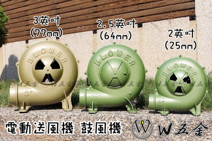 W五金】附發票＊台灣製造＊送風機透浦式鼓風機電動2吋＊夜市擺攤、園遊