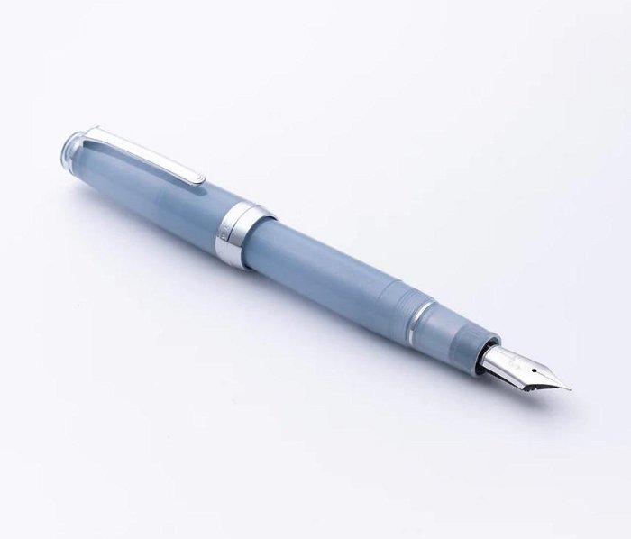 日本寫樂Sailor Professional Gear 18K 鋼筆銀山雪灰八文字屋限定