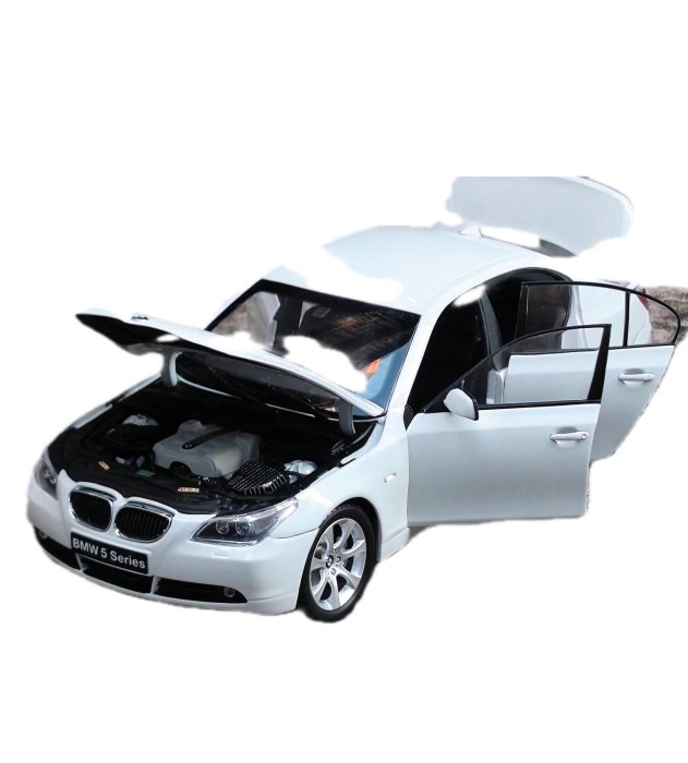 模型車仿真模型車1:18京商KYOSHO 原廠寶馬5系轎車BMW E60 545i 汽車