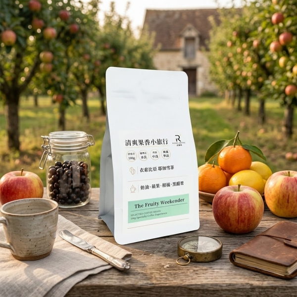 COFFEE RICH-IN 富咖啡 清爽果香小旅行咖啡豆 水洗 中淺焙 100g