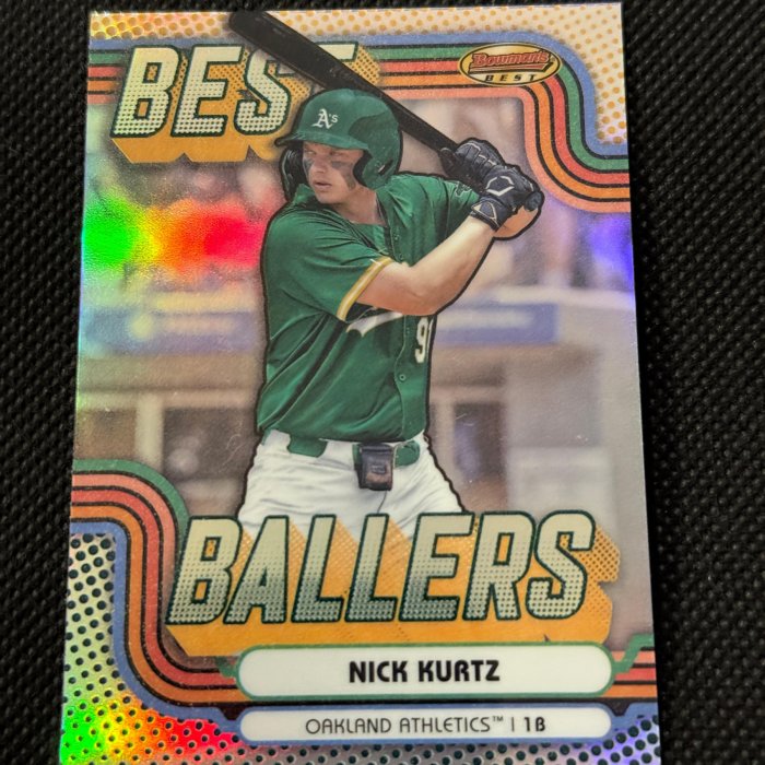 Nick Kurtz 2024 Topps Bowman Best Best Ballers 銀亮| Yahoo拍賣