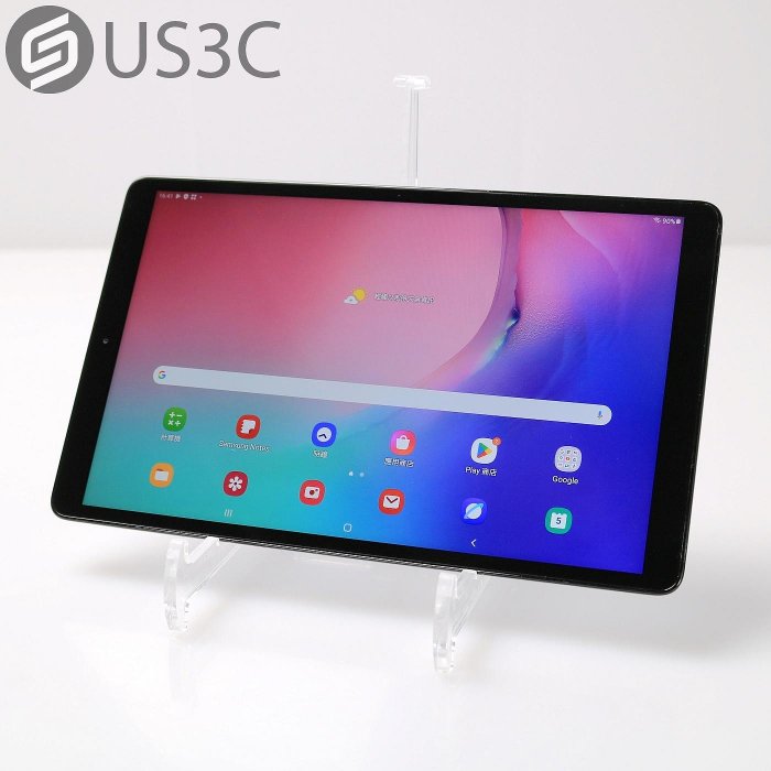 【US3C-桃園春日店】【一元起標】公司貨 Samsung Galaxy Tab A 10.1吋 (2019) SM-T510 3G 32G WiFi 星綻銀
