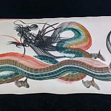 嚴選高瀬3代目親筆日光一筆龍，尺寸36x36公分，全新品相收藏推薦日光